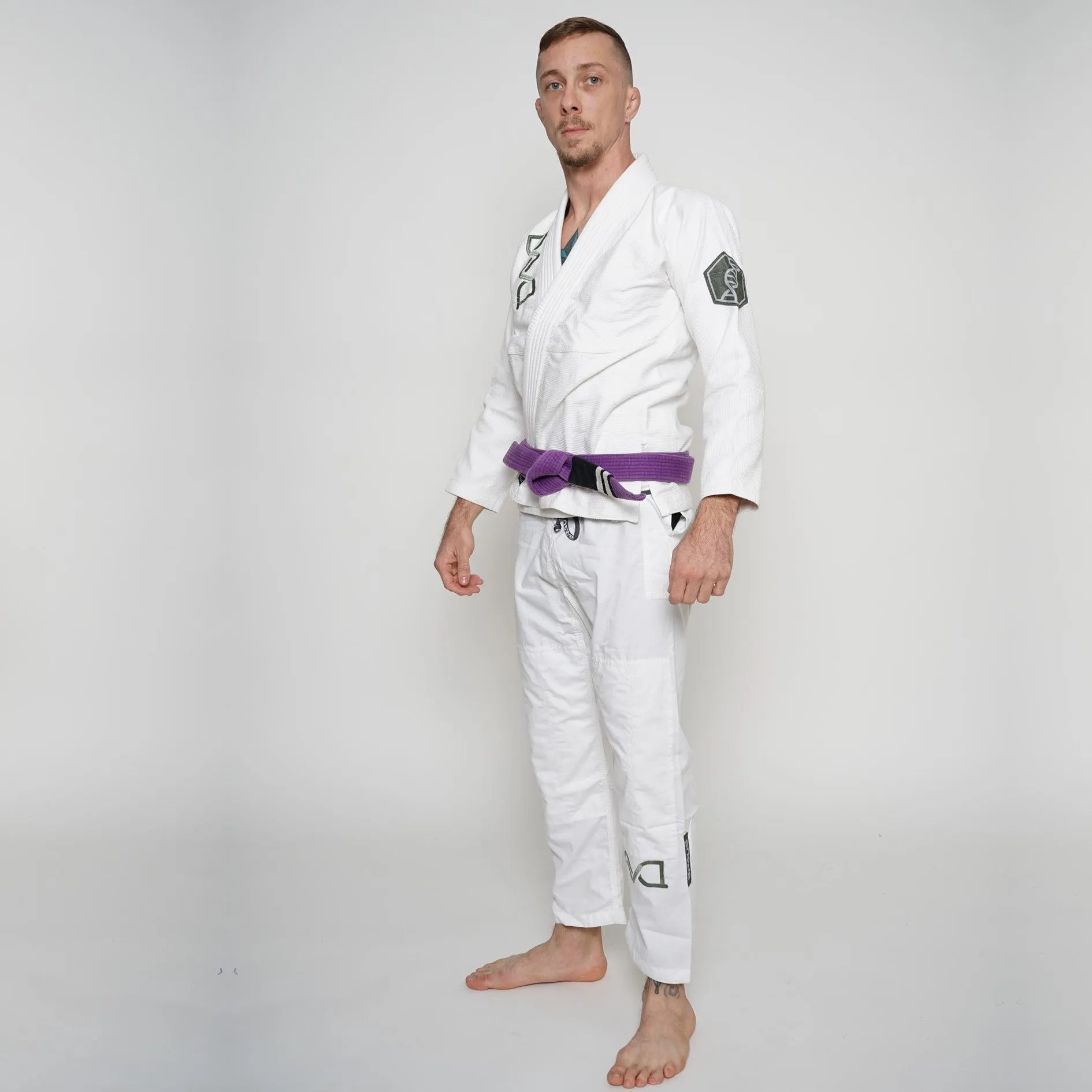 DNA JIU JITSU GI MAN BRAUS WHITE