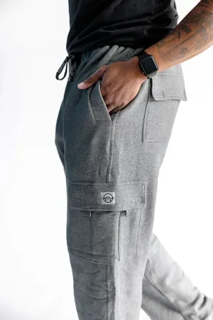 Domain Cargo Sweatpants - Gray