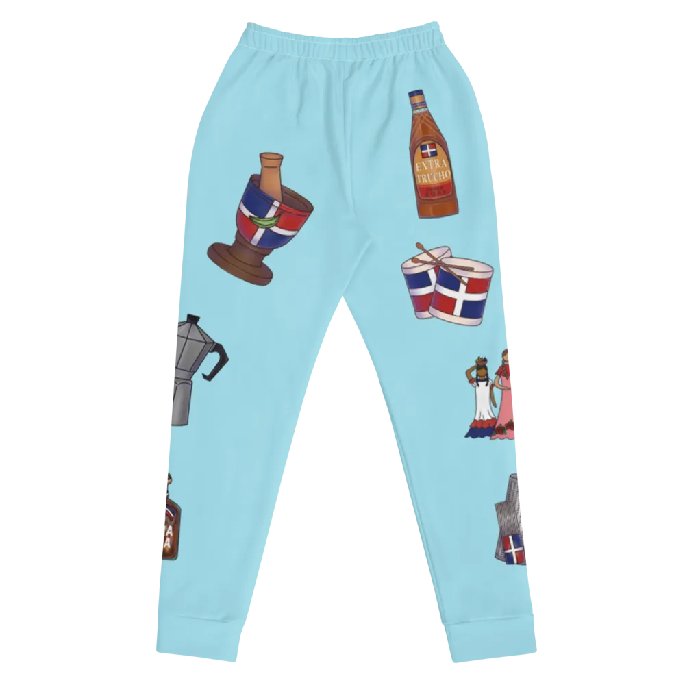 Dominican Treasures Women's Blizzard Blue Joggers