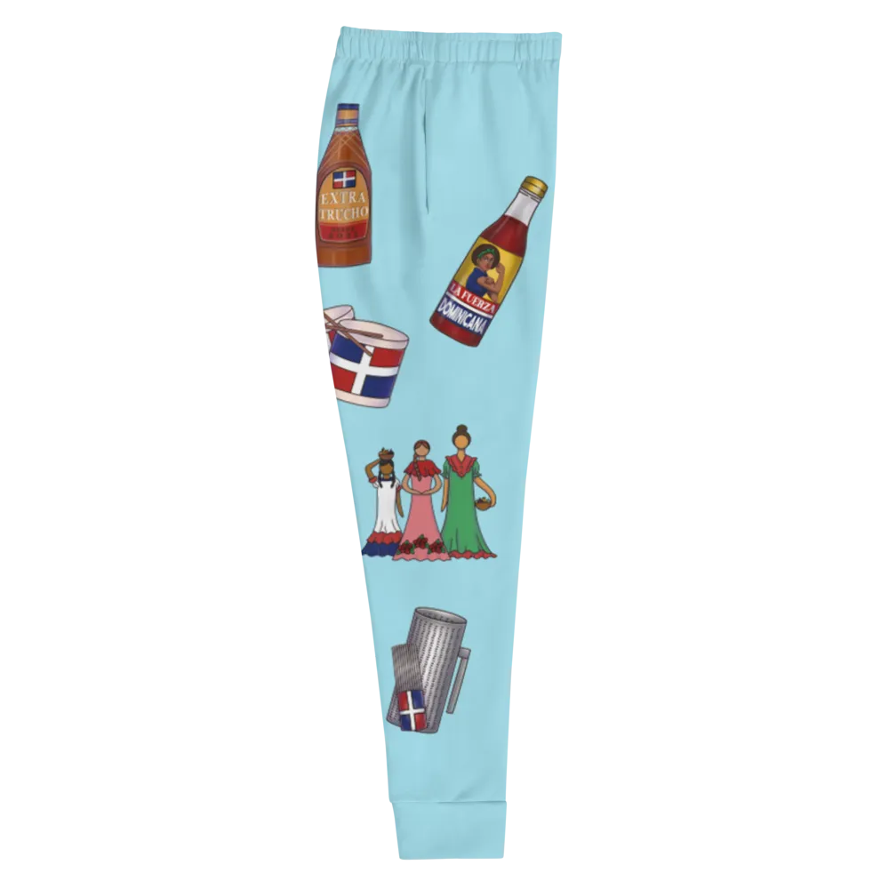 Dominican Treasures Women's Blizzard Blue Joggers