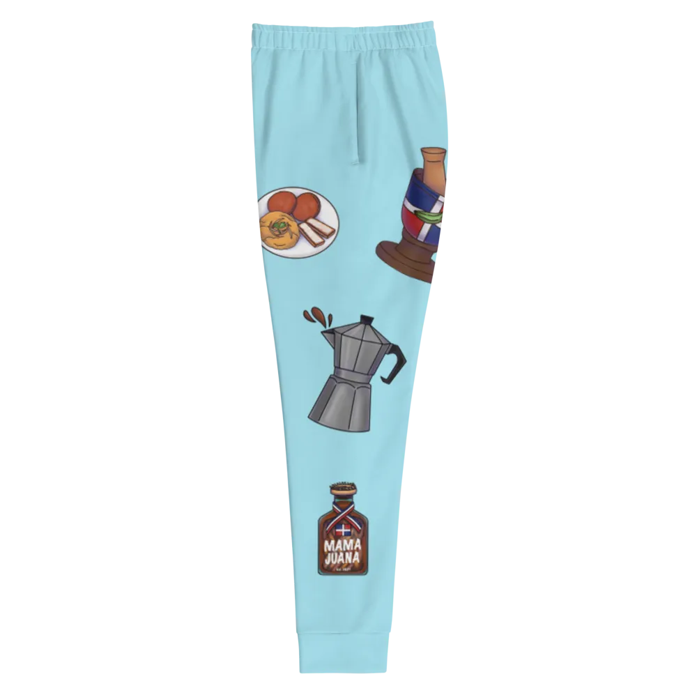 Dominican Treasures Women's Blizzard Blue Joggers