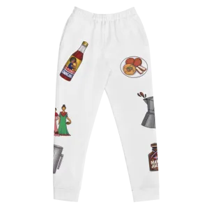 Dominican Treasures Women's White Joggers