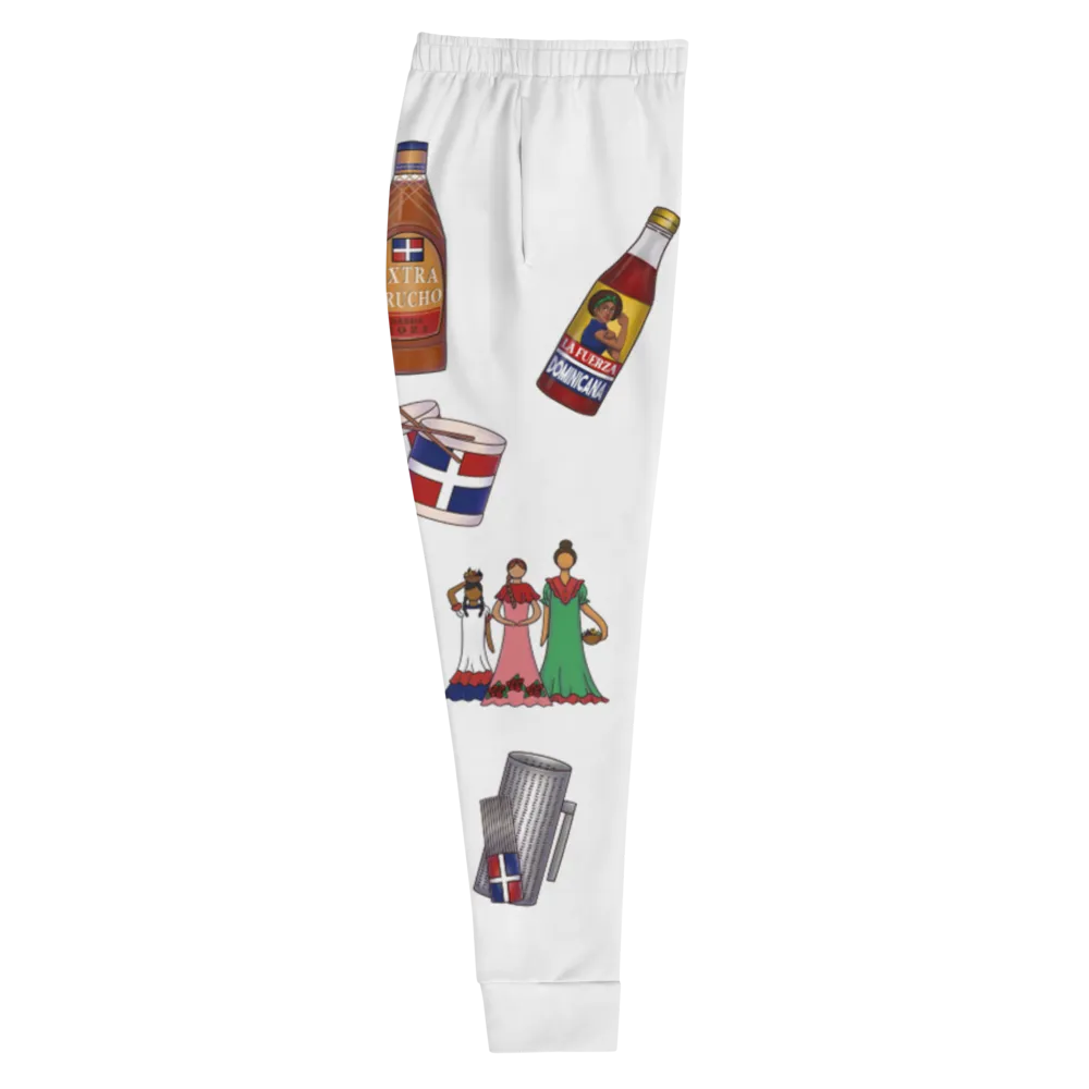 Dominican Treasures Women's White Joggers