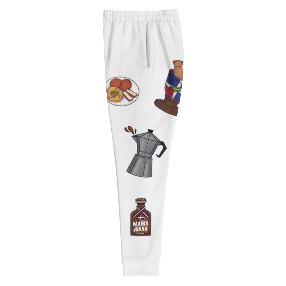 Dominican Treasures Women's White Joggers