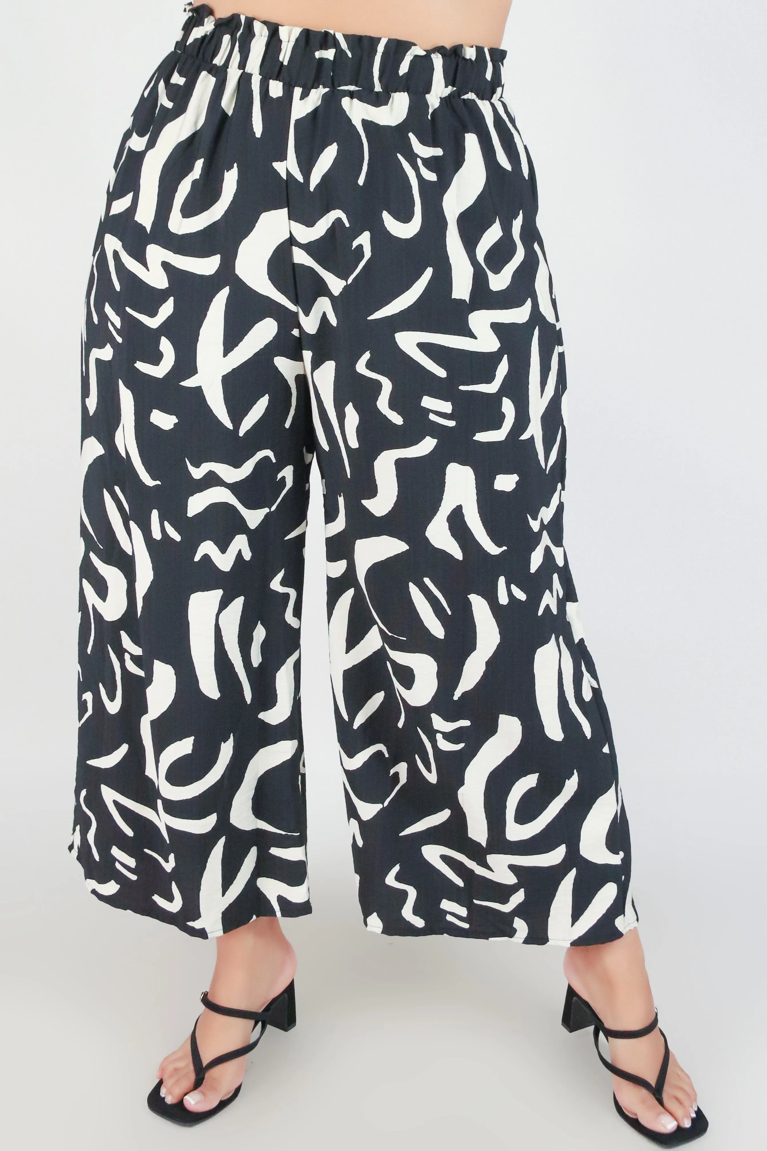 DON'T DOUBT YOURSELF CAPRI PANTS