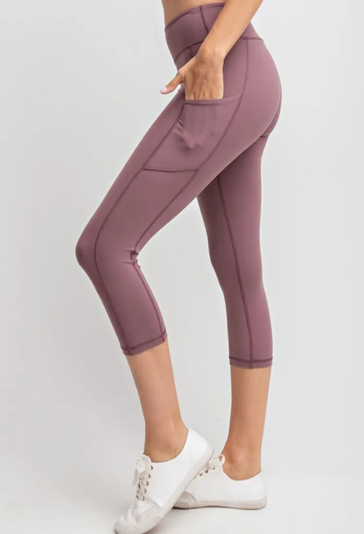 Dream Fit Capri Leggings with pockets