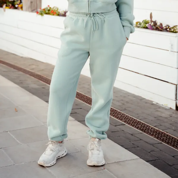 Drop Cut Fleece Sweatpants