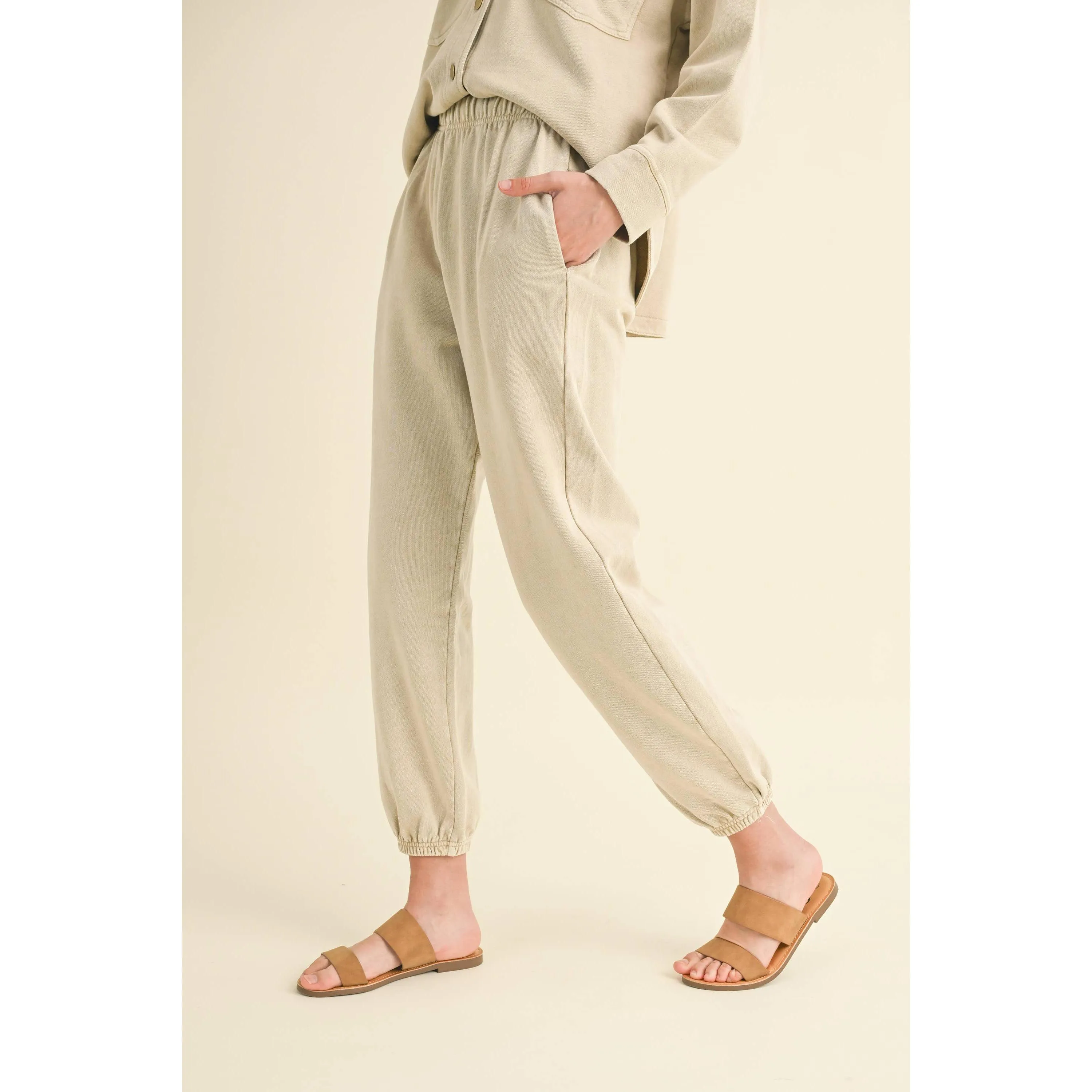 Dye Washed Jogger Sweatpant