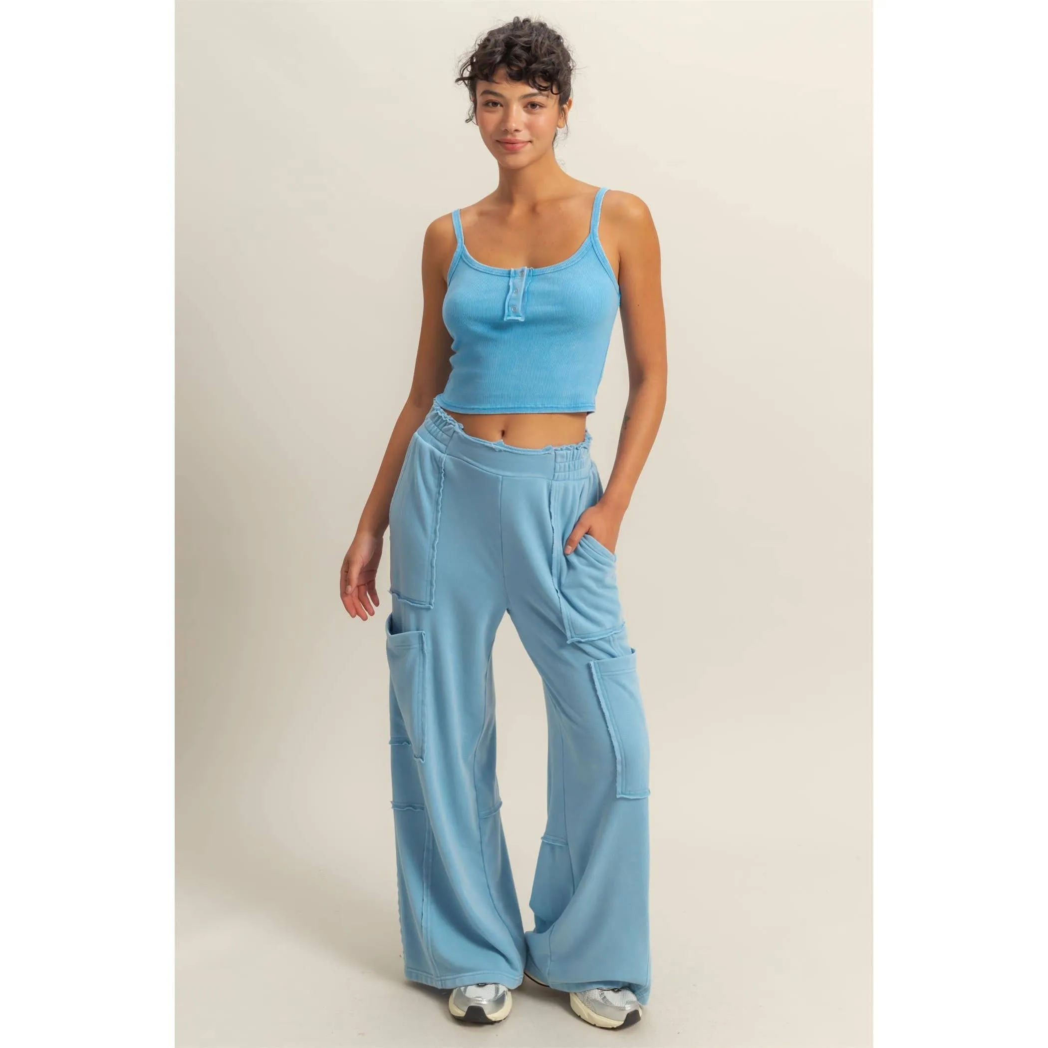 DZ25E111-Oversized Utility Sweatpants