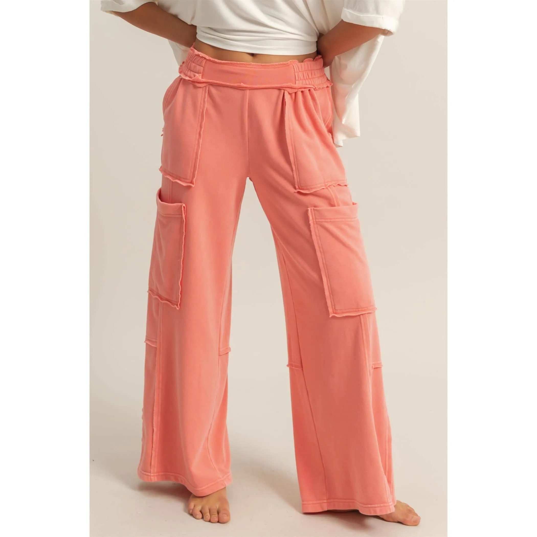 DZ25E111-Oversized Utility Sweatpants