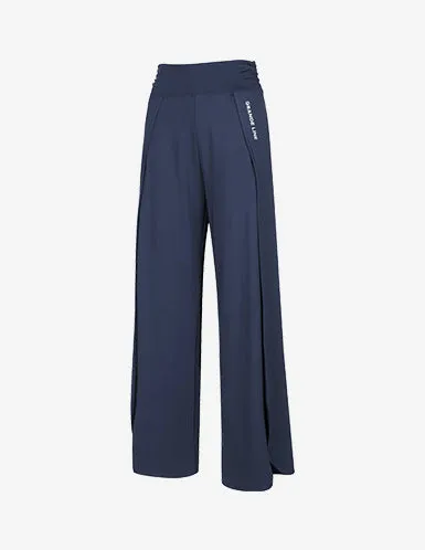 El-touch H Slit Wide Pants