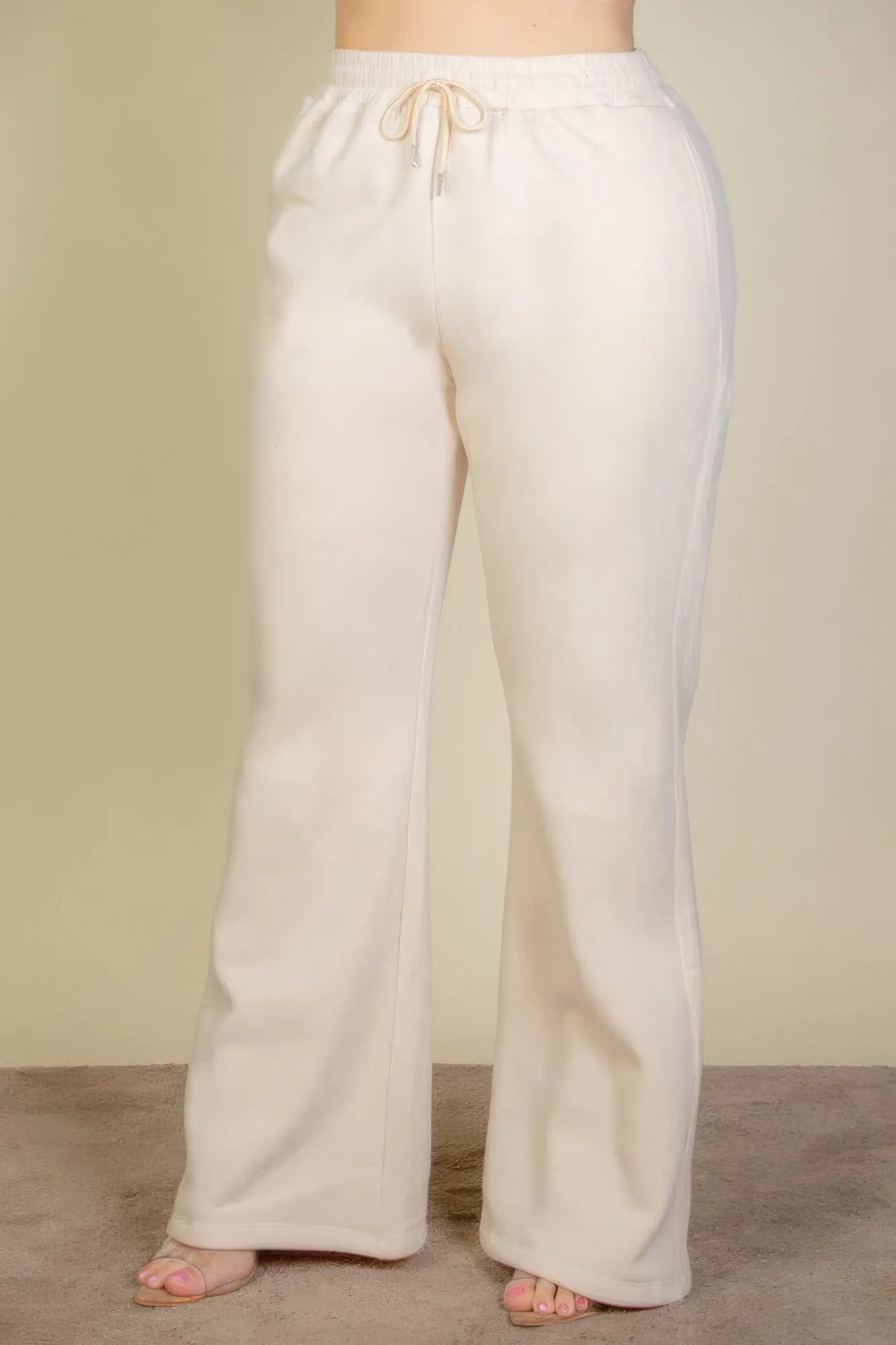 “Elastiband” Ivory Sweatpants