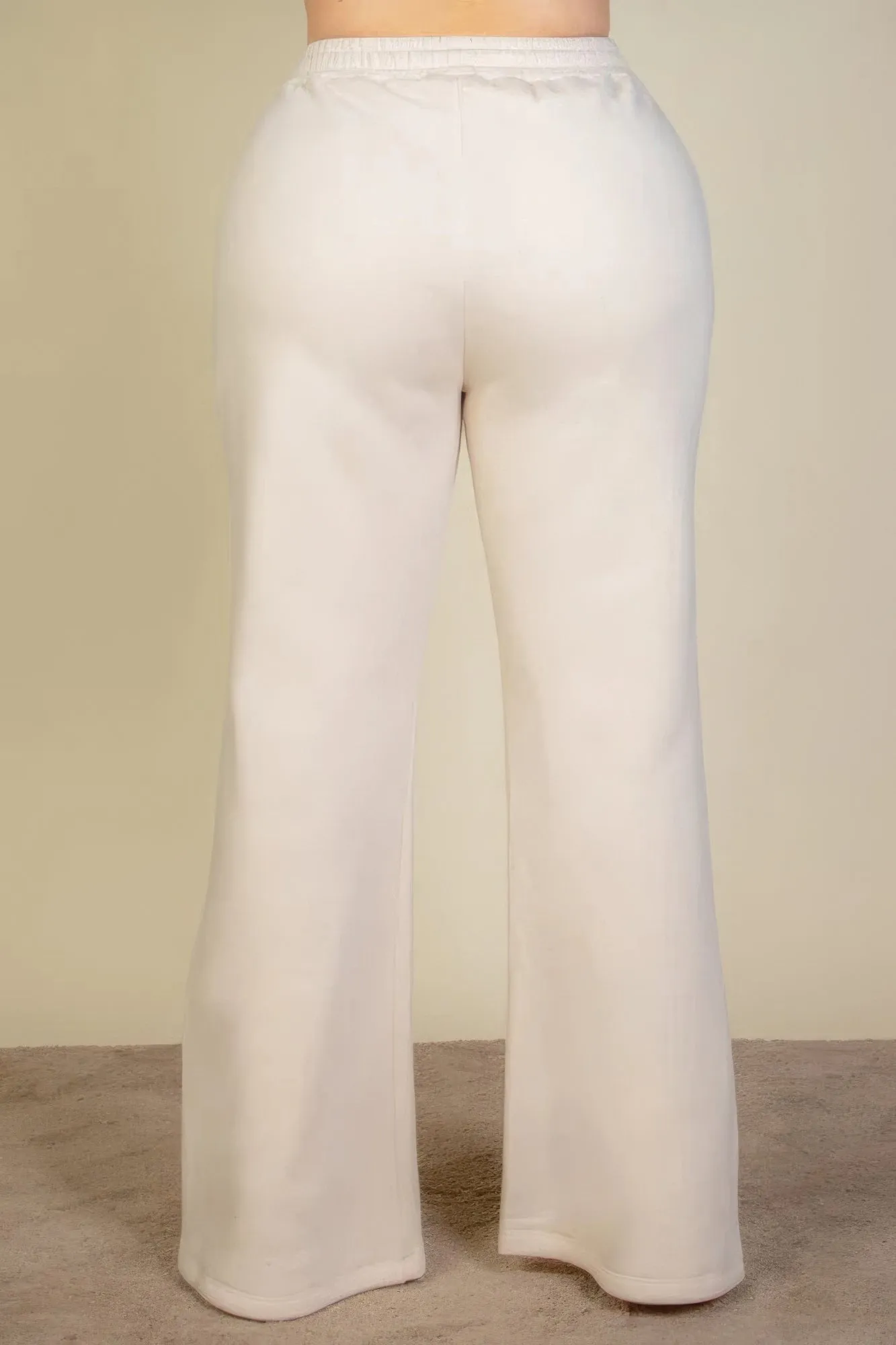 “Elastiband” Ivory Sweatpants