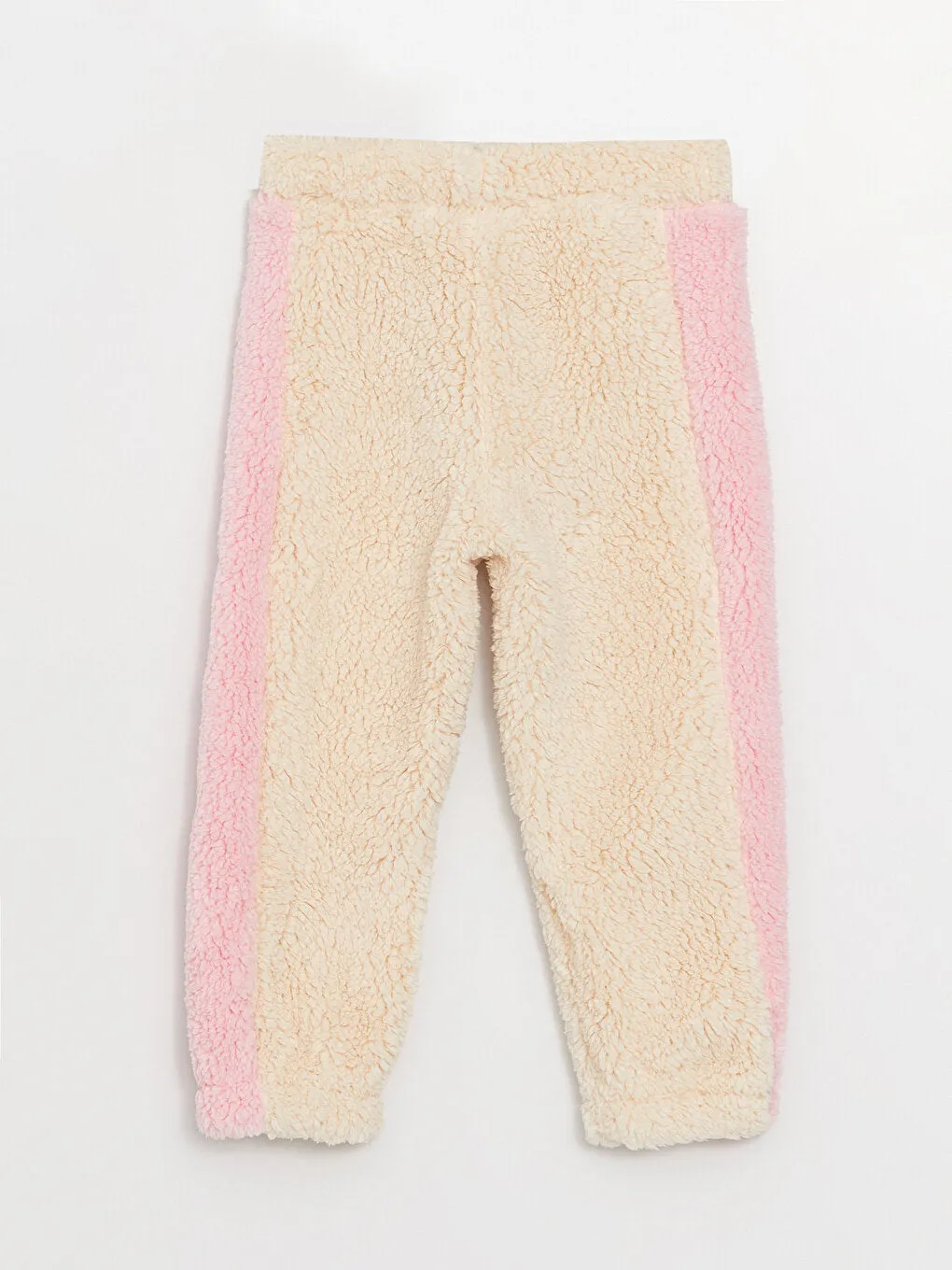 Elastic Waist Plush Baby Girl Tracksuit Bottom
