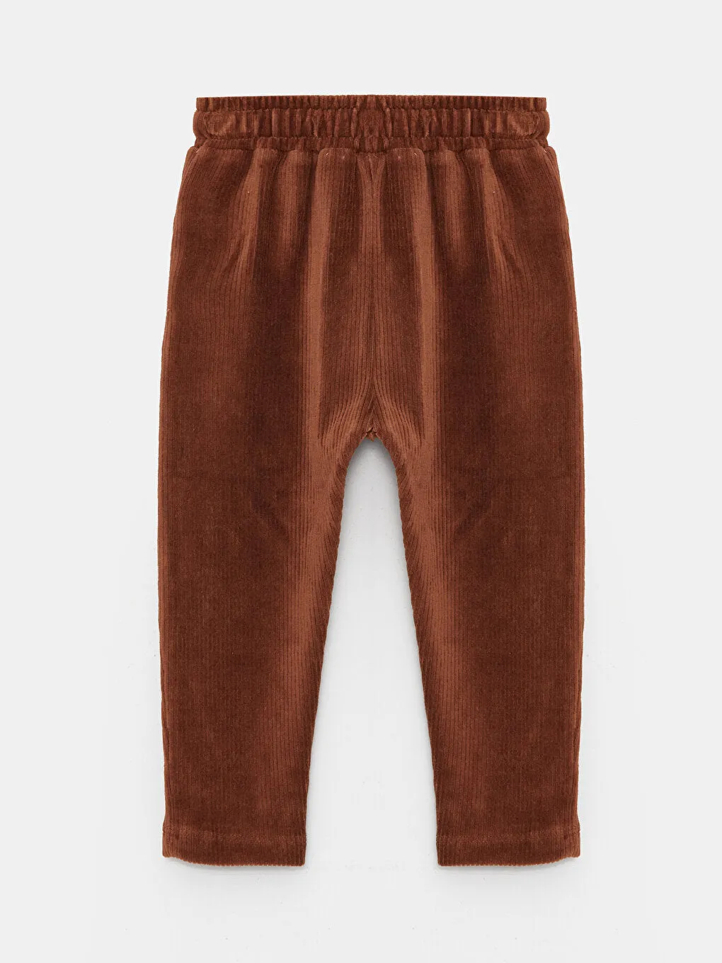 Elastic Waist Velvet Baby Boy Tracksuit Bottom