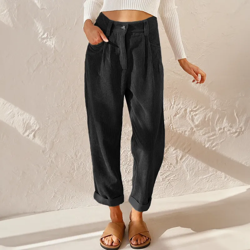 Elise™ - Casual corduroy pants for women [Last day discount]