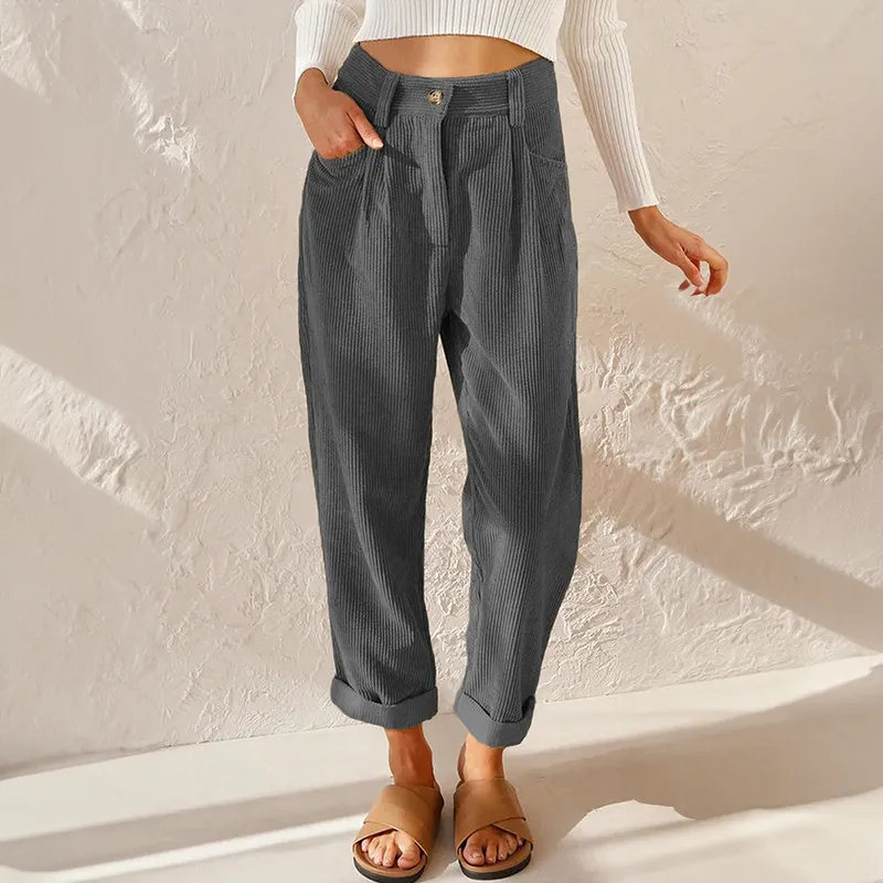 Elise™ - Casual corduroy pants for women [Last day discount]