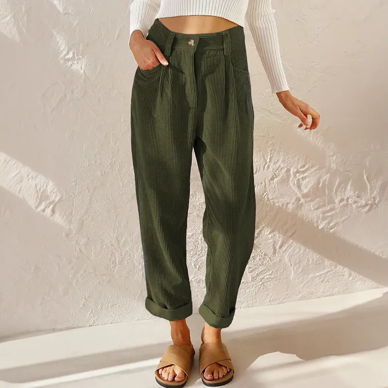Elise™ - Casual corduroy pants for women [Last day discount]