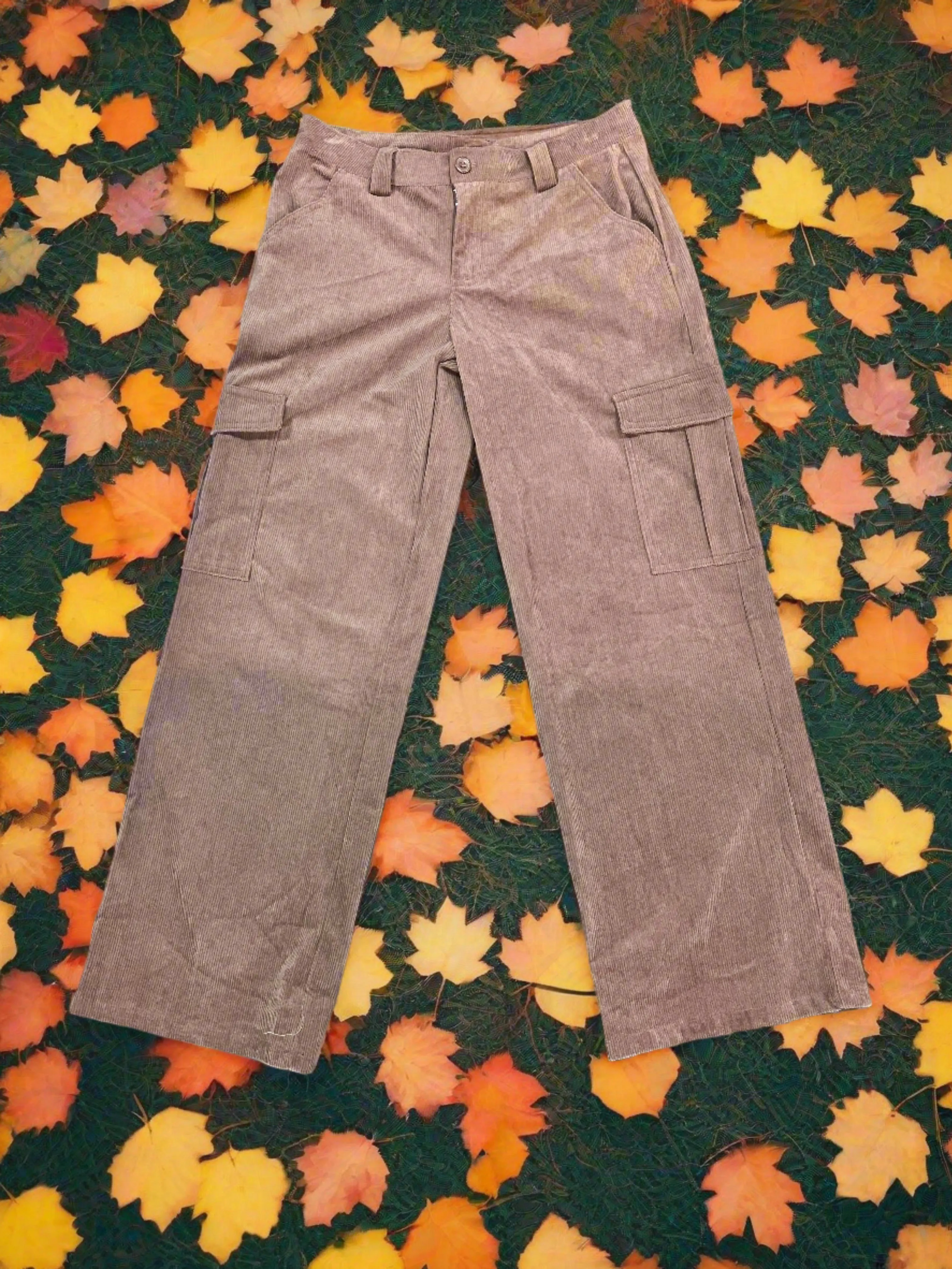 Elisha Women's Corduroy Cargo Pants