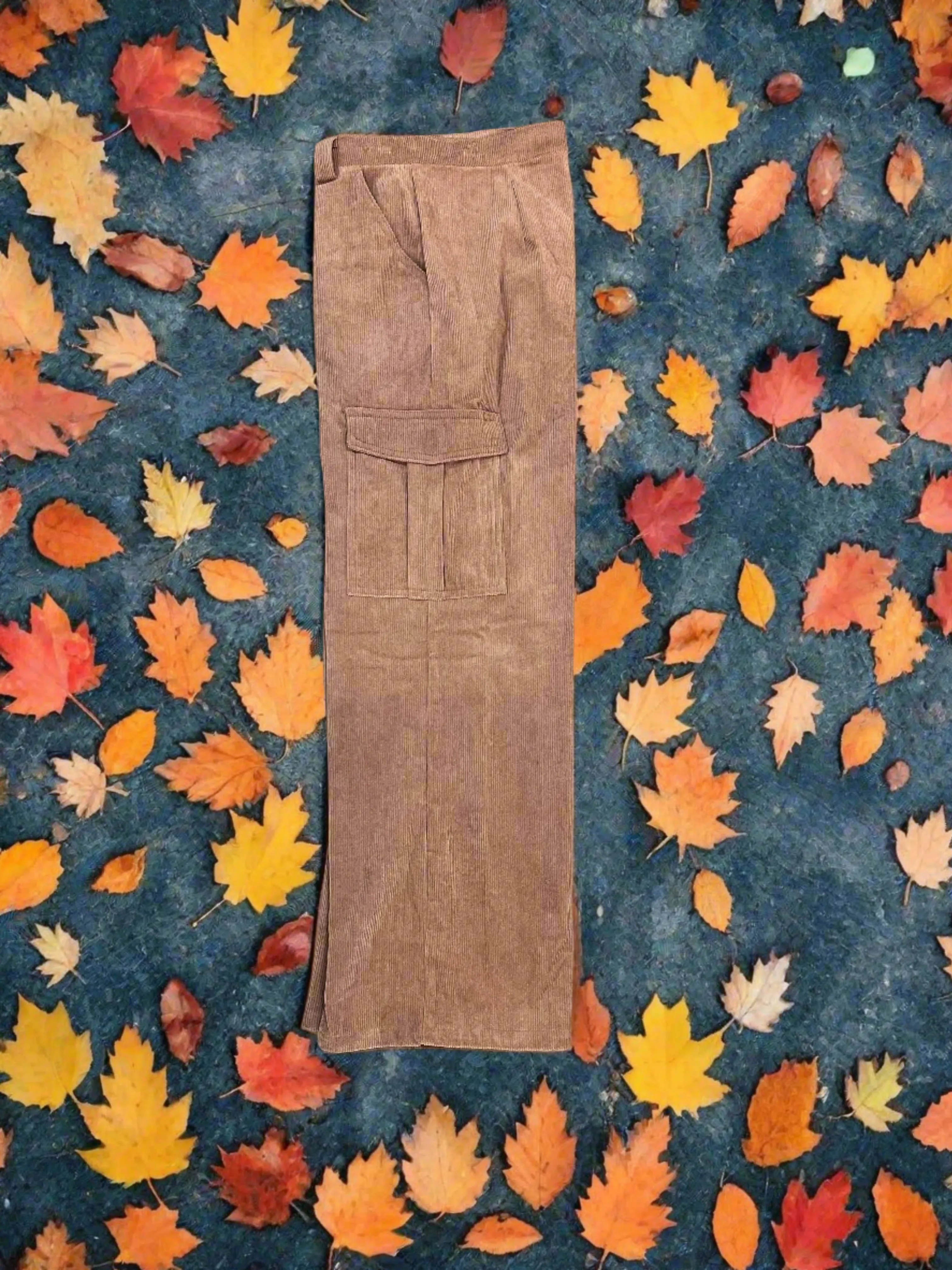Elisha Women's Corduroy Cargo Pants