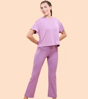 Enamor A402 Boot Cut Active Pant Dry Fit High Waist Workout Leggings