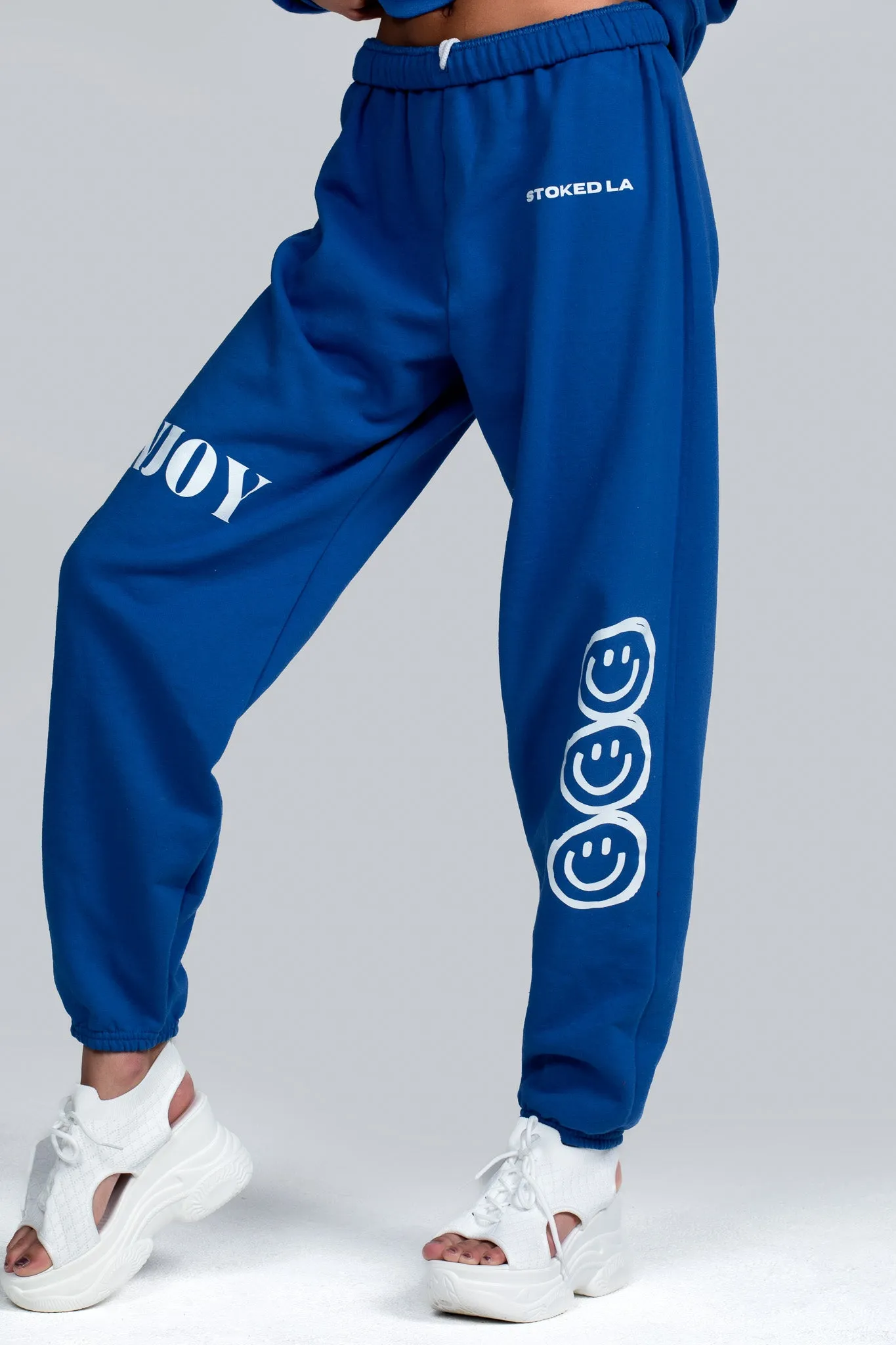 ENJOY SWEATPANTS BLUE