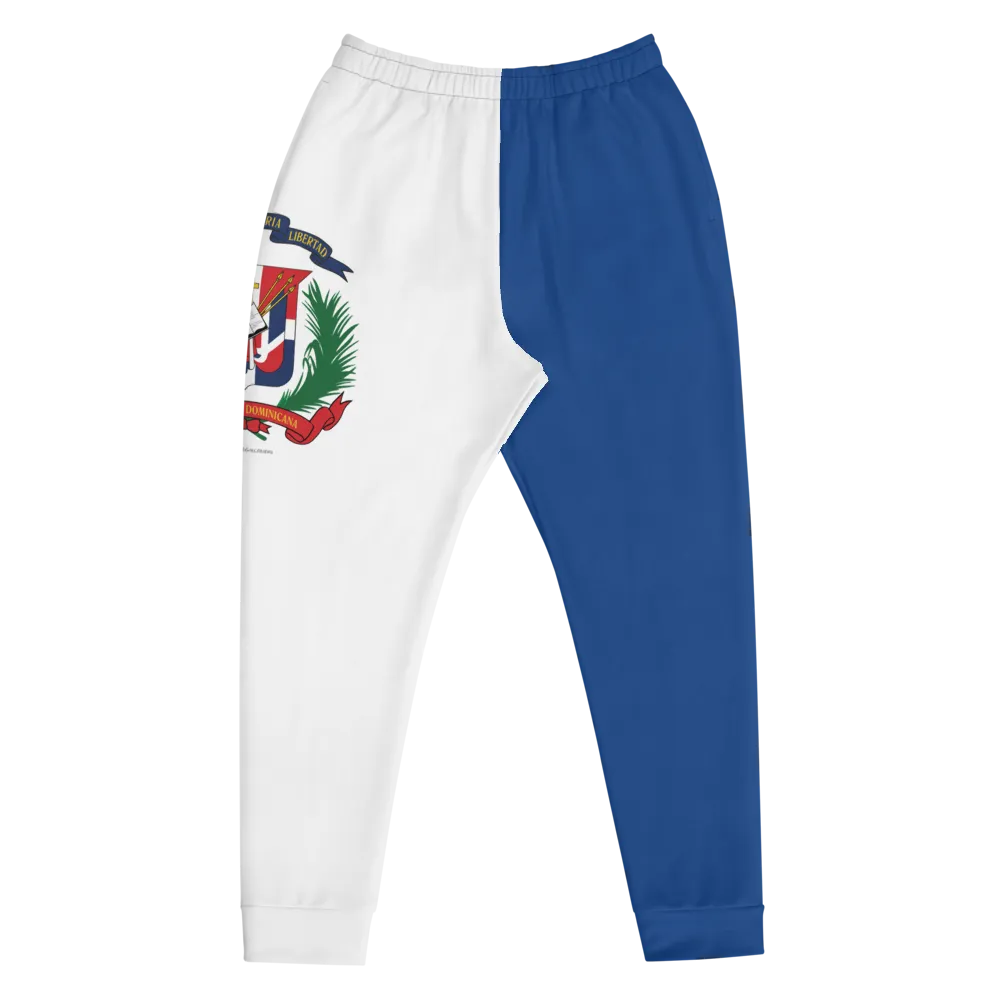 Escudo de la República Dominicana Men's Royal Blue Sweatpants Joggers