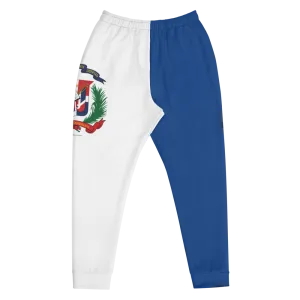 Escudo de la República Dominicana Men's Royal Blue Sweatpants Joggers