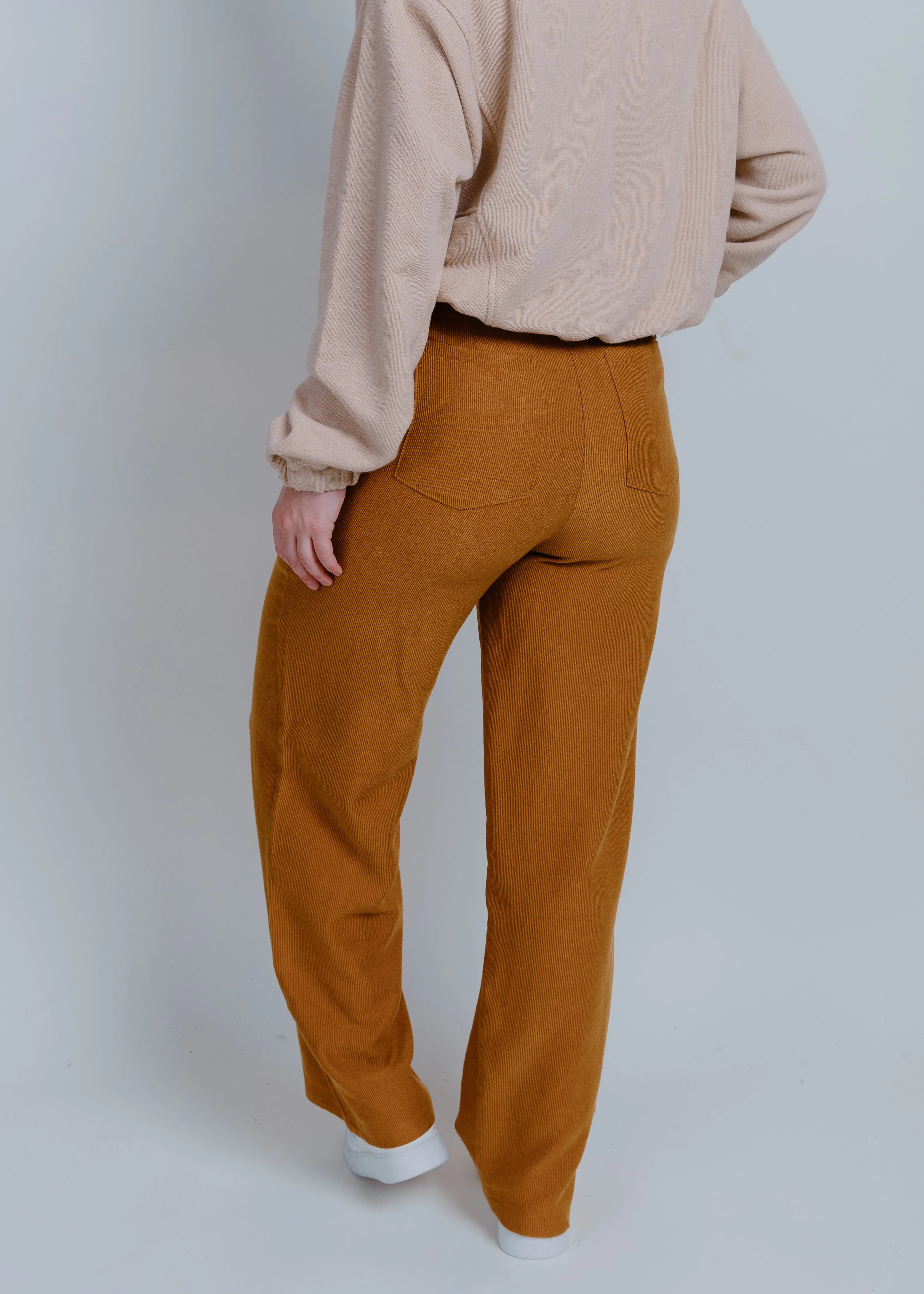 Evelyn Corduroy Pants - Camel