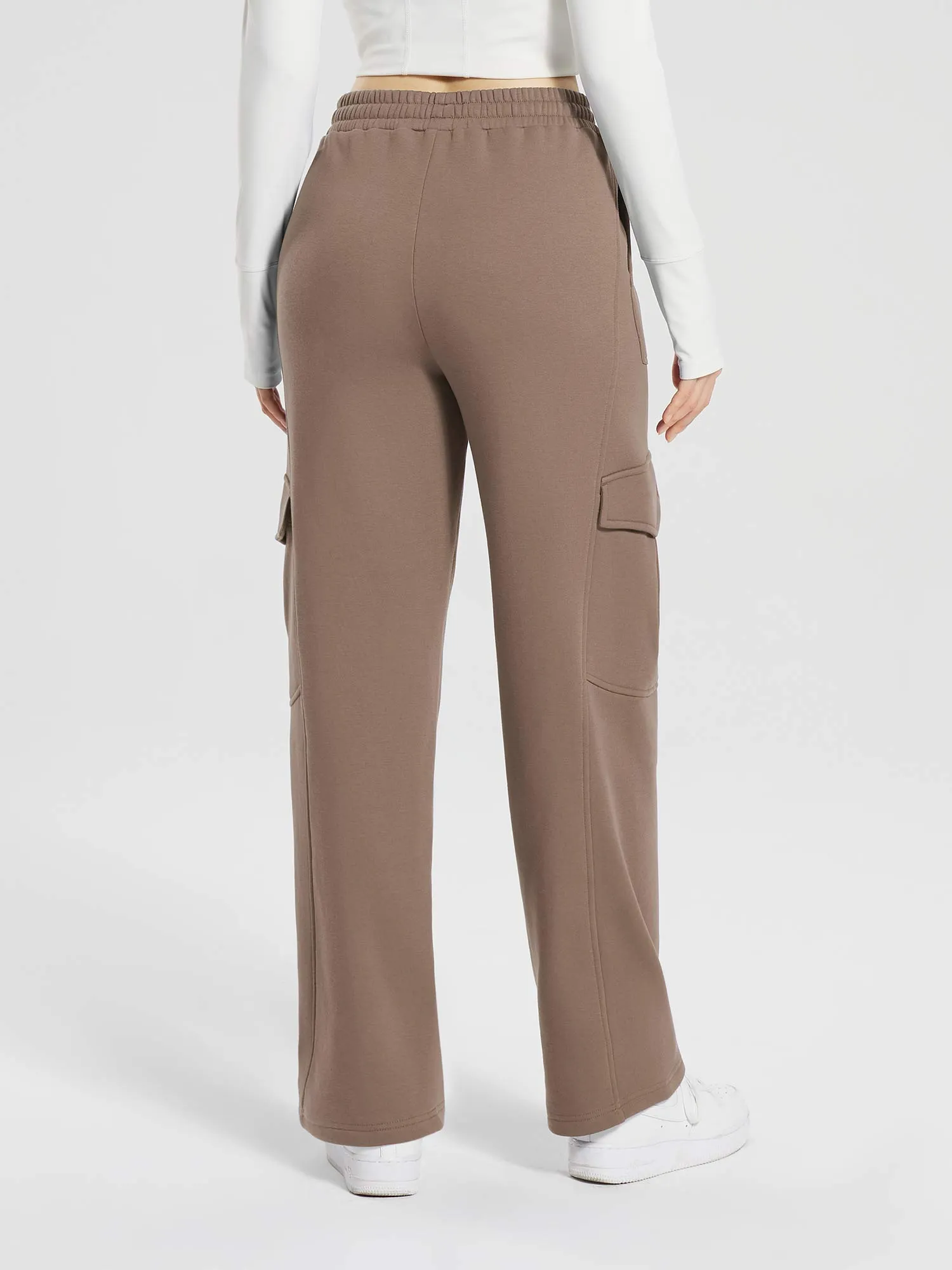 Evergreen Fleece Multi-Pocket Cargo Pants