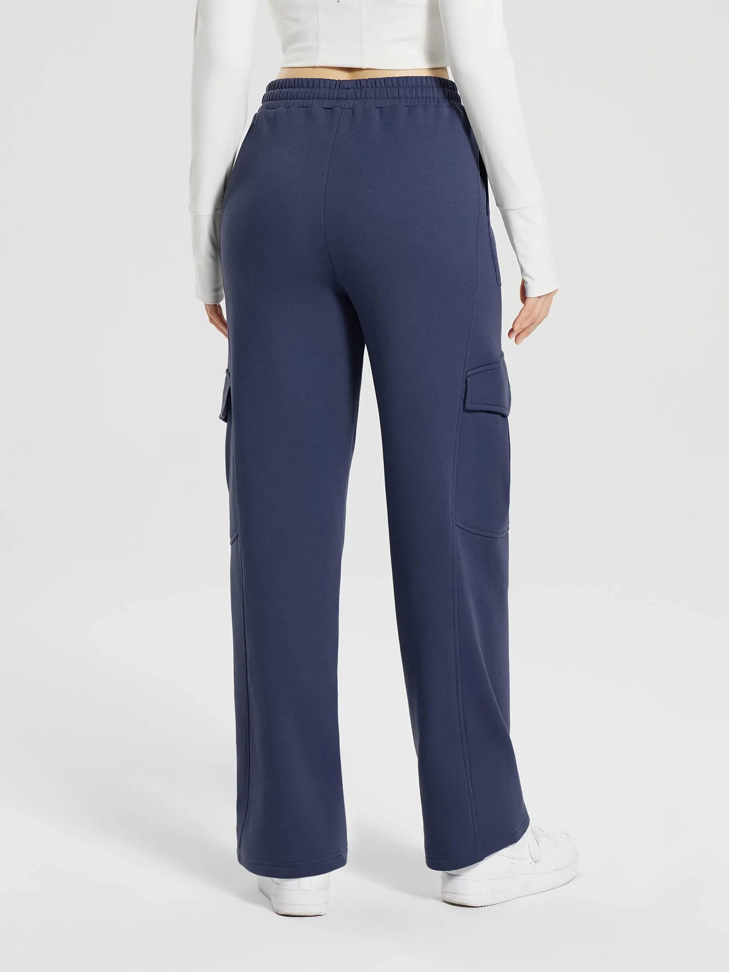 Evergreen Fleece Multi-Pocket Cargo Pants