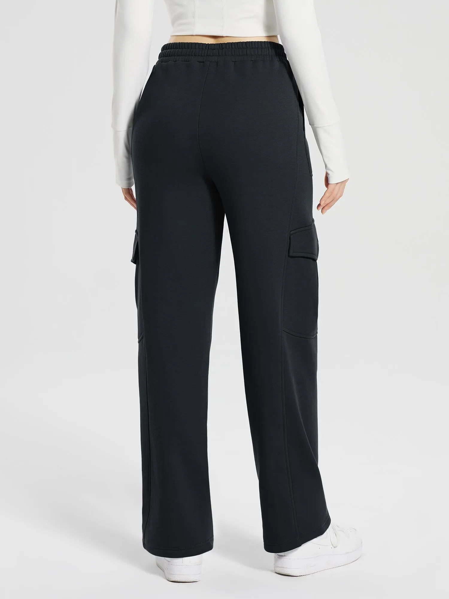 Evergreen Fleece Multi-Pocket Cargo Pants
