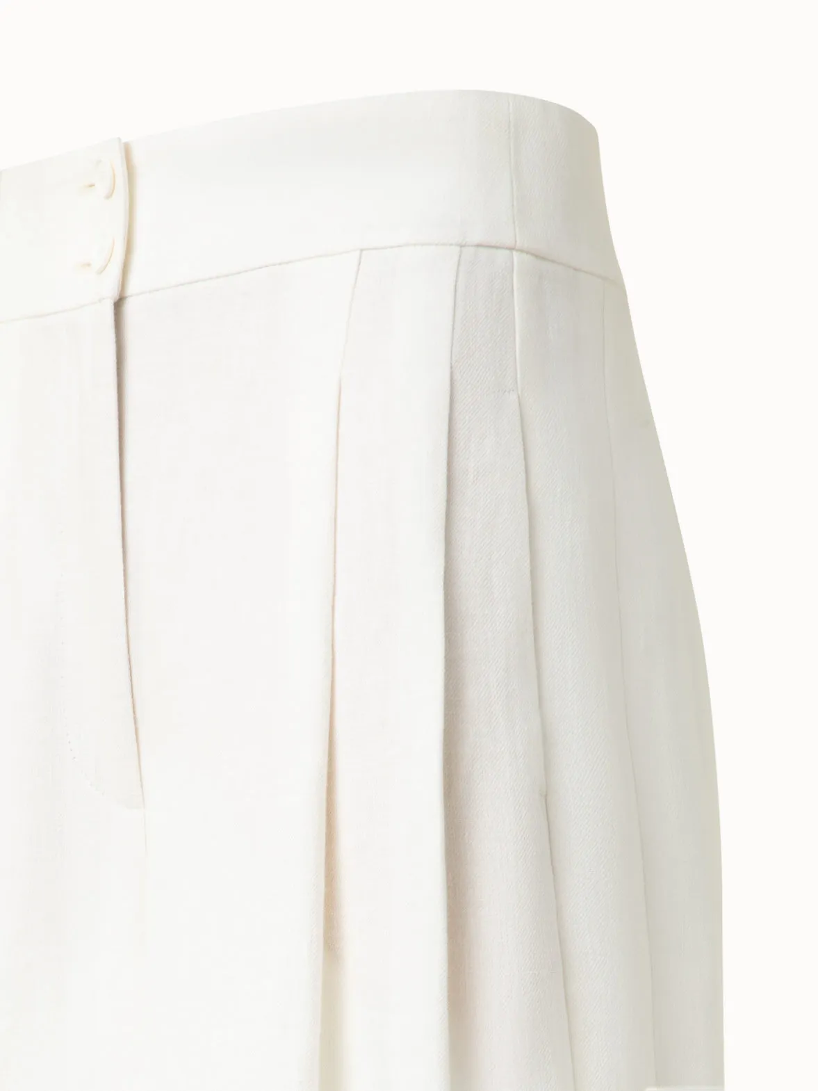 Extra Wide Palazzo Linen Pants