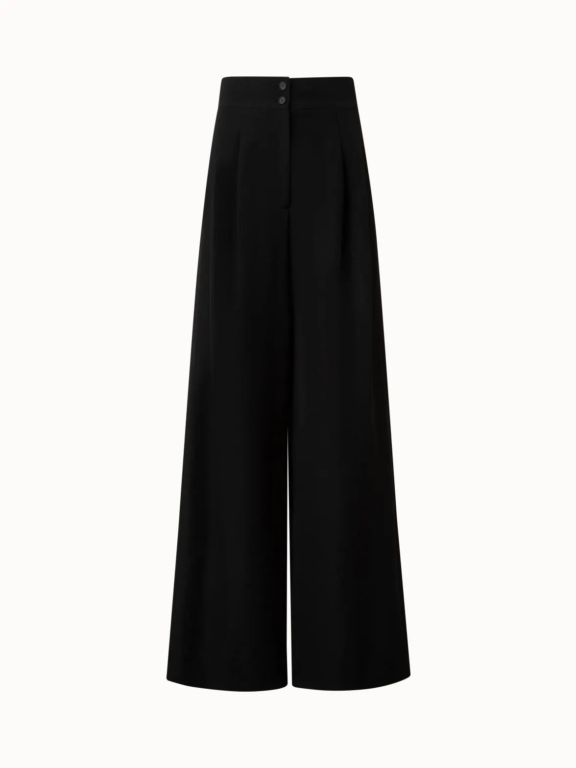 Extra Wide Palazzo Viscose Linen Blend Pants