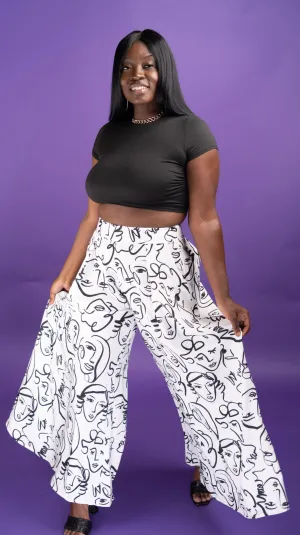 Face Off palazzo pants