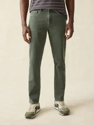 Faherty - Stretch Terry 5-Pocket Pant -  Fall Olive