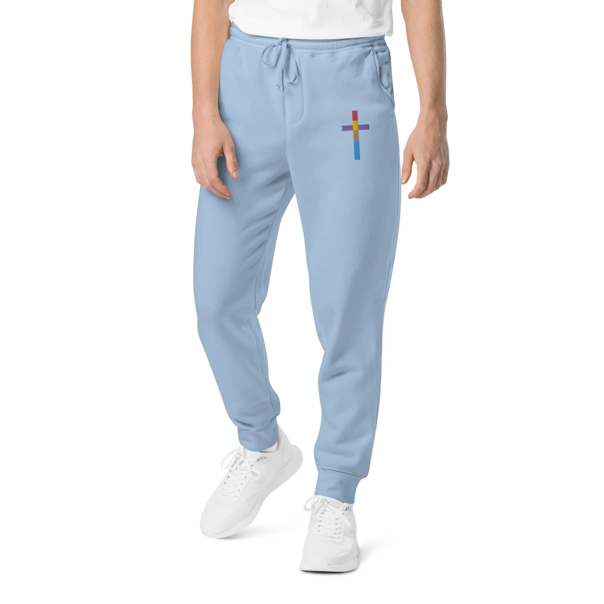 FAITH SWT BTM | Premium FAITH Design Adult or Teen Unisex Pigment Dyed Sweatpants