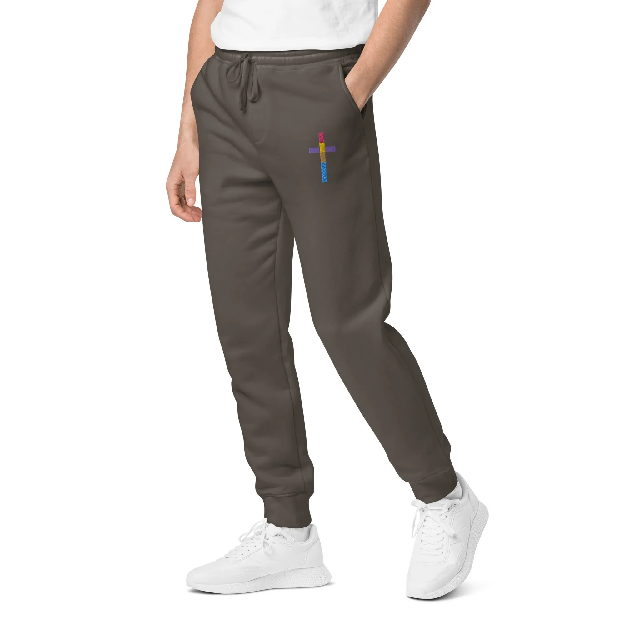 FAITH SWT BTM | Premium FAITH Design Adult or Teen Unisex Pigment Dyed Sweatpants