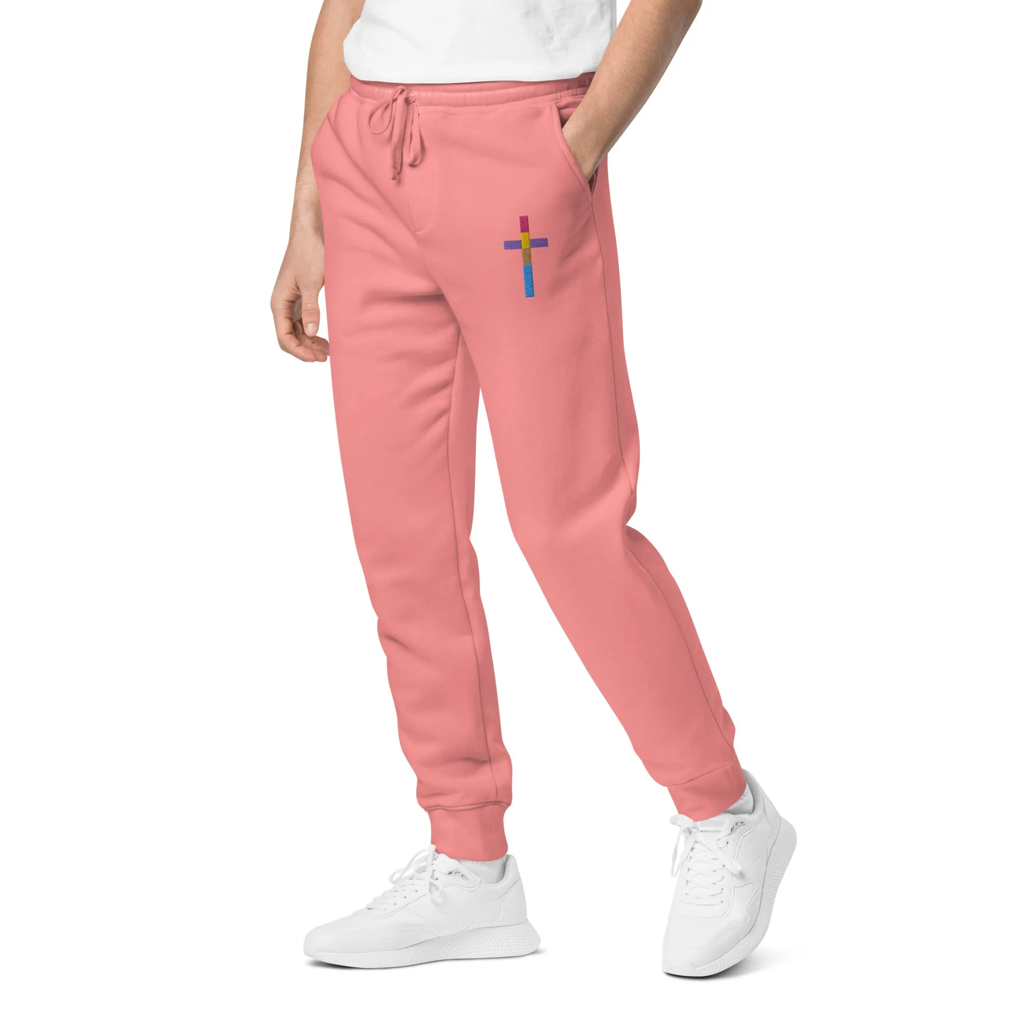 FAITH SWT BTM | Premium FAITH Design Adult or Teen Unisex Pigment Dyed Sweatpants
