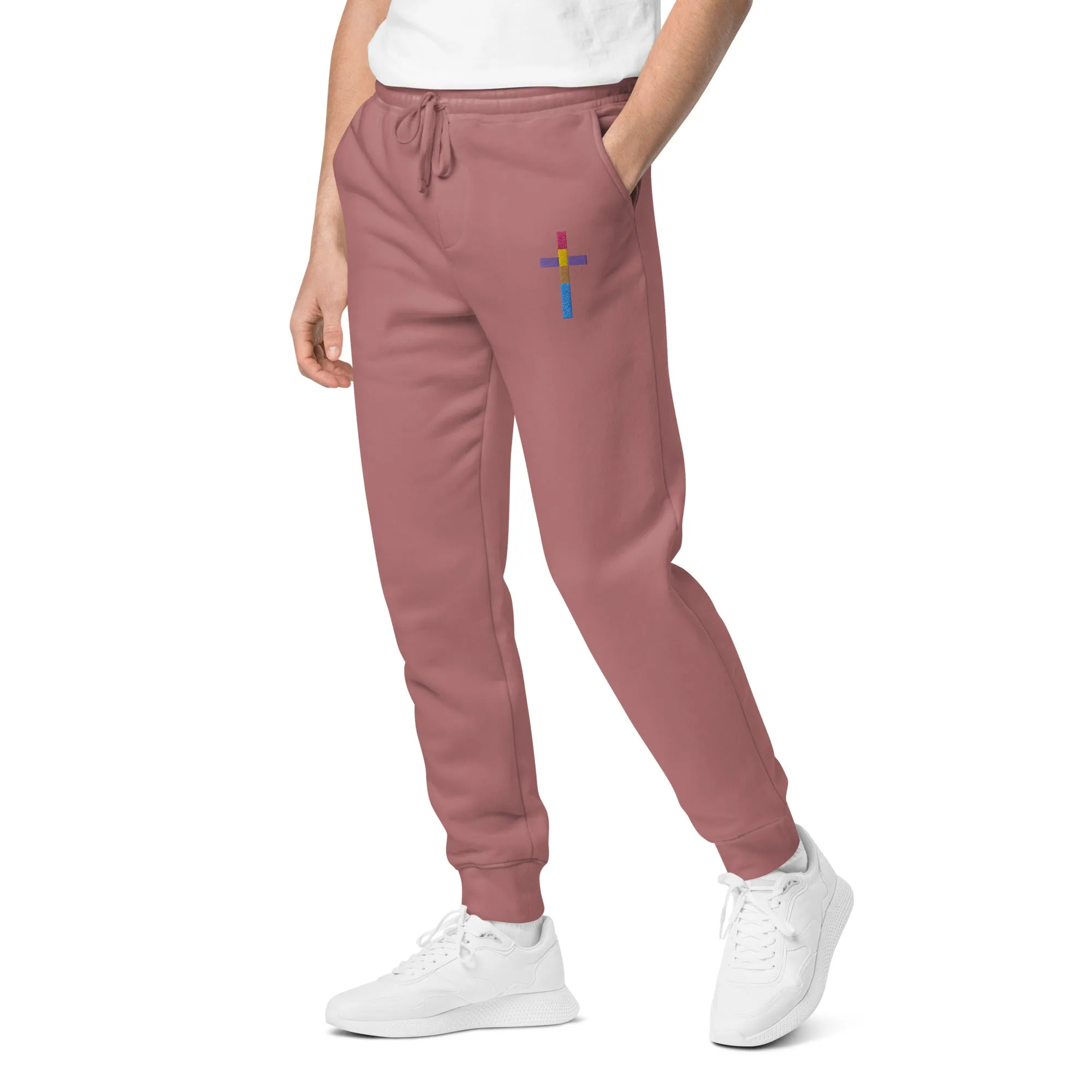 FAITH SWT BTM | Premium FAITH Design Adult or Teen Unisex Pigment Dyed Sweatpants