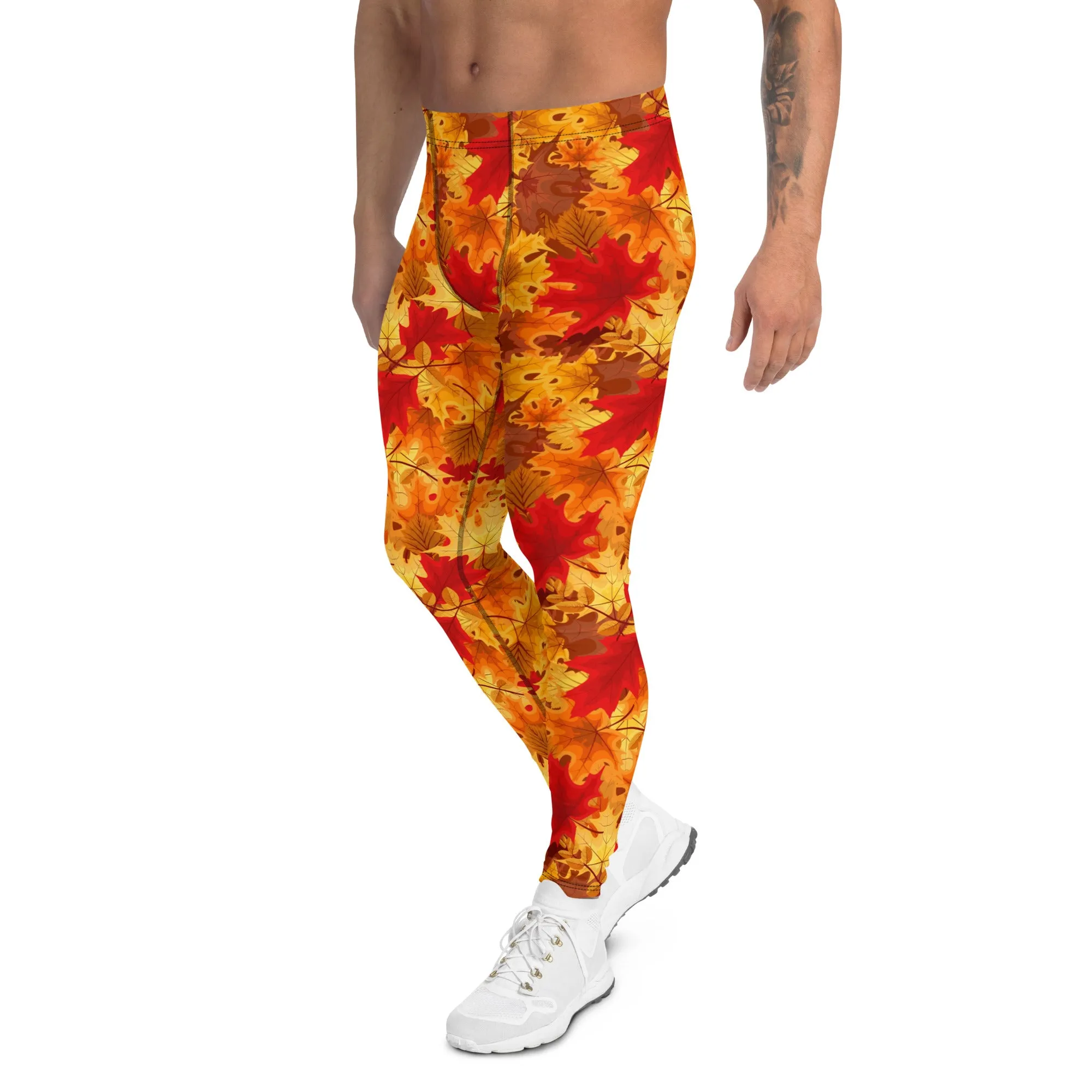Fall Leaves Men's Leggings
