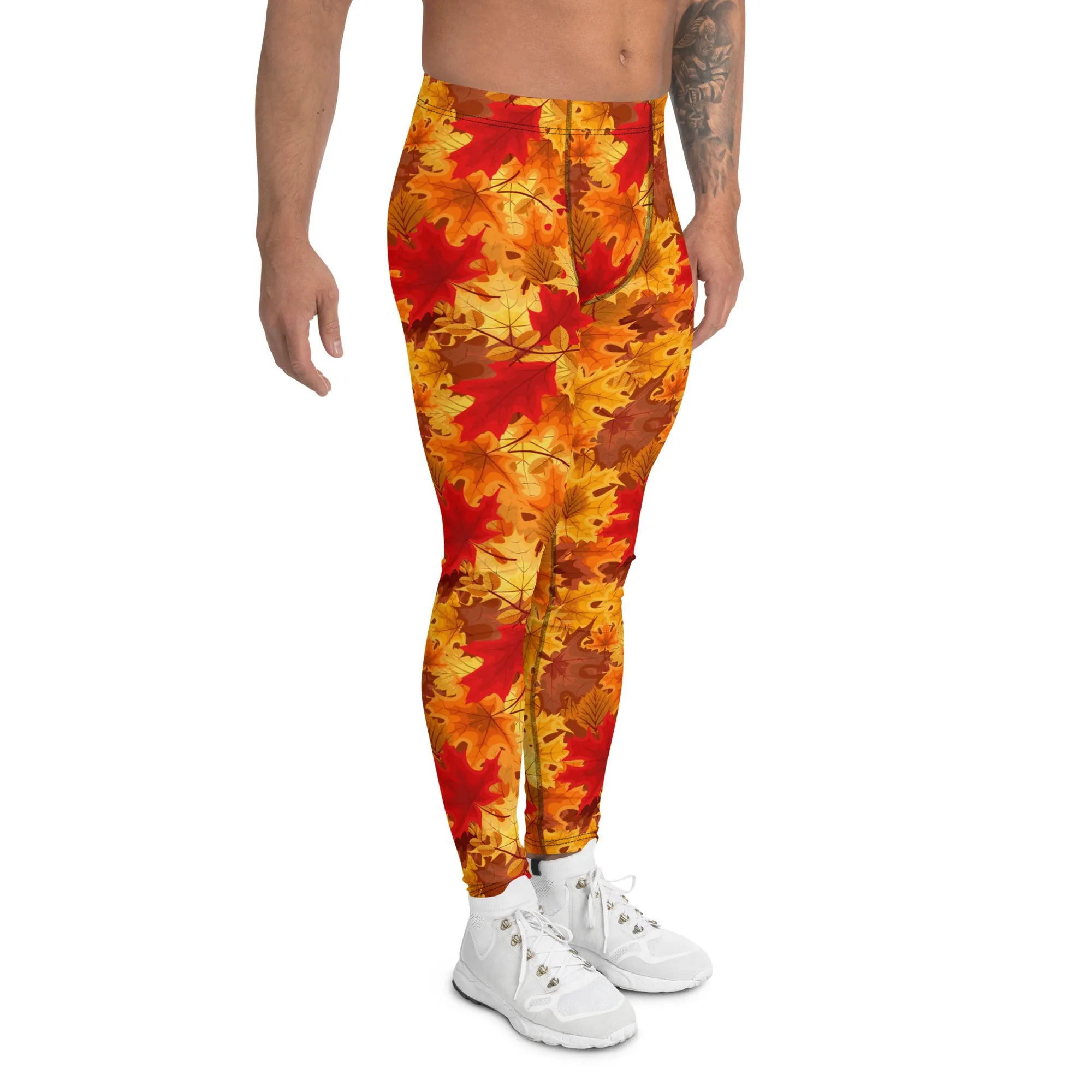 Fall Leaves Men's Leggings