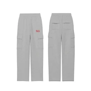 Fave Fit Chi Omega Cargo Sweatpants