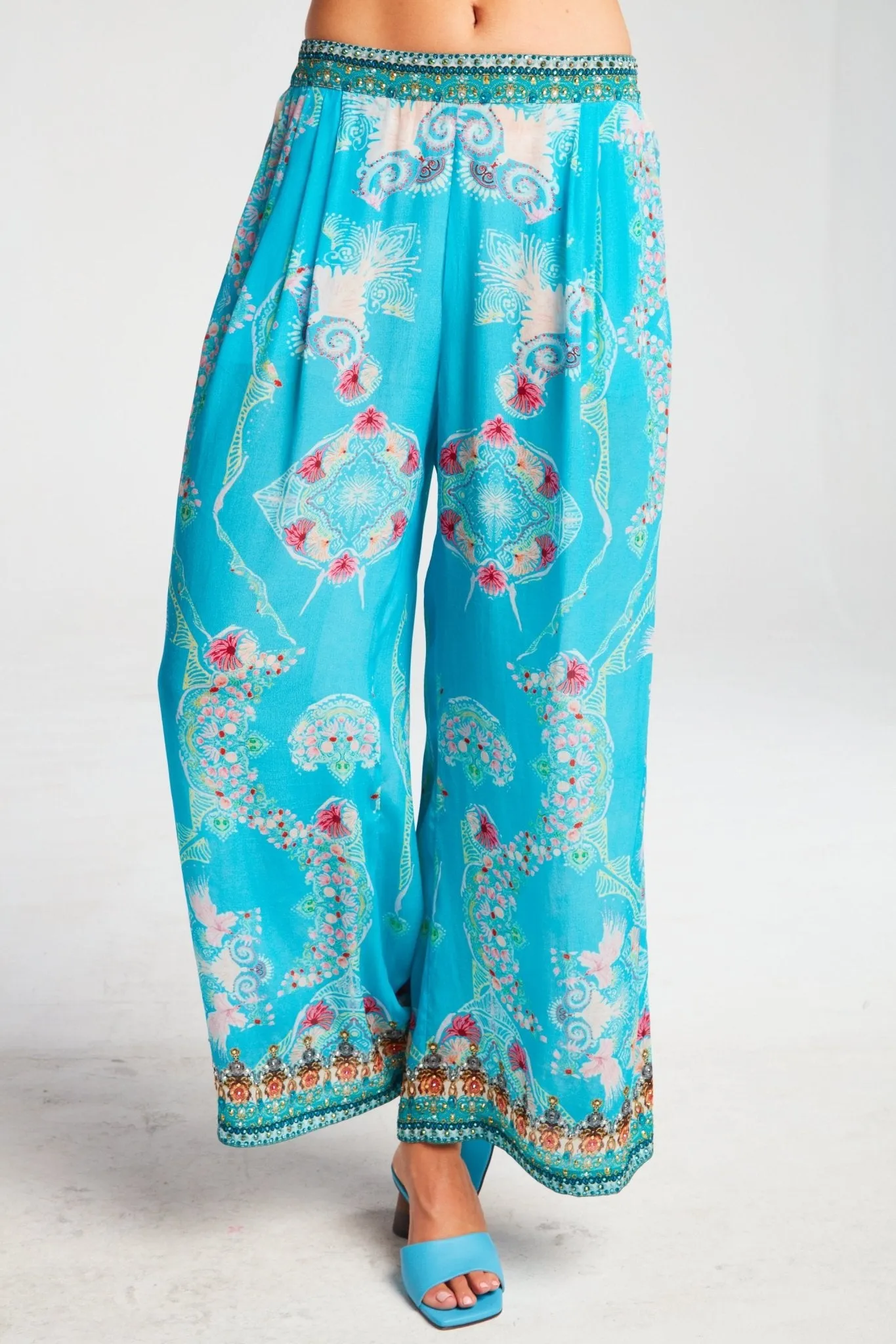 Feel The Sky Palazzo Pants