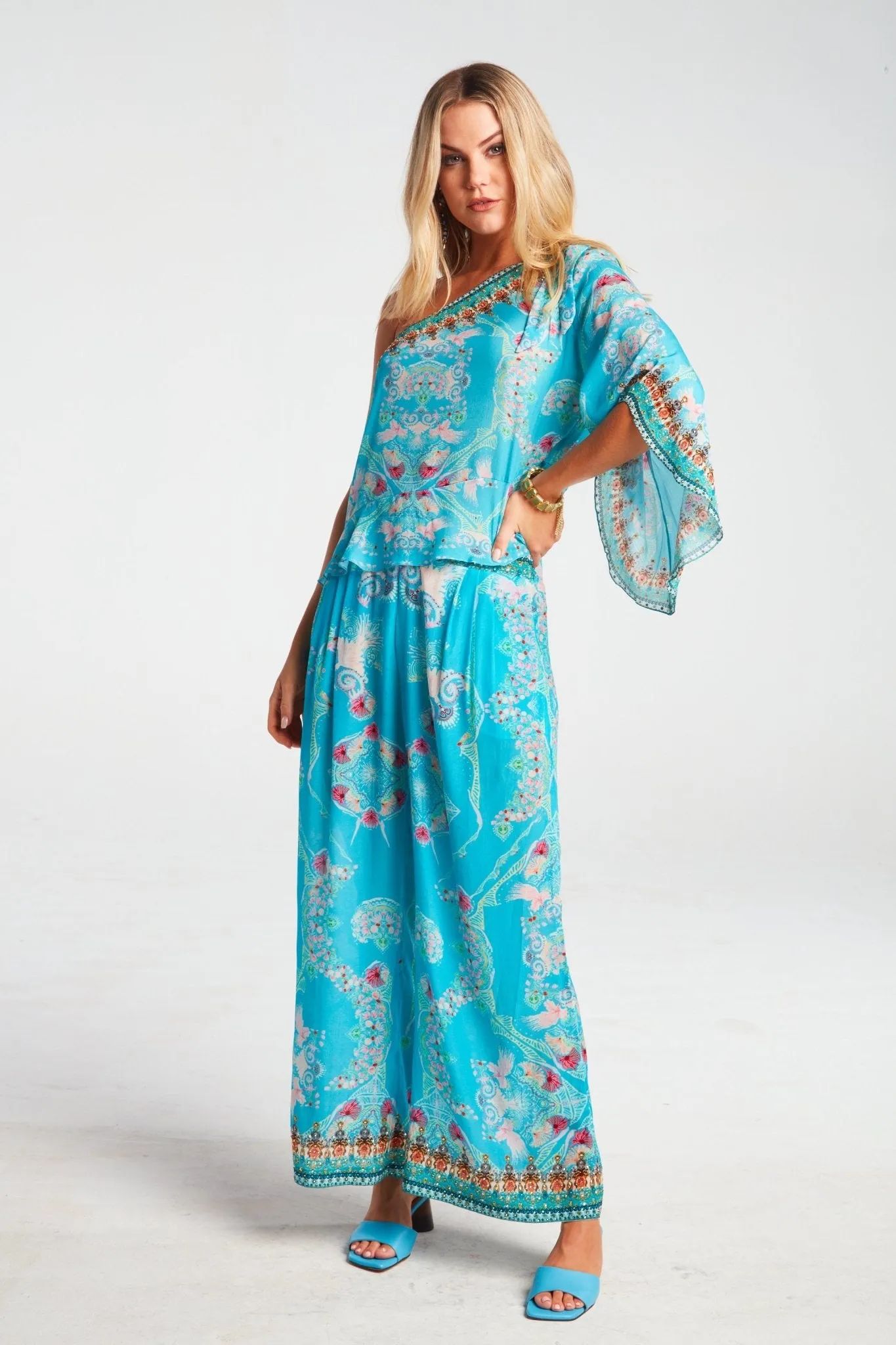 Feel The Sky Palazzo Pants