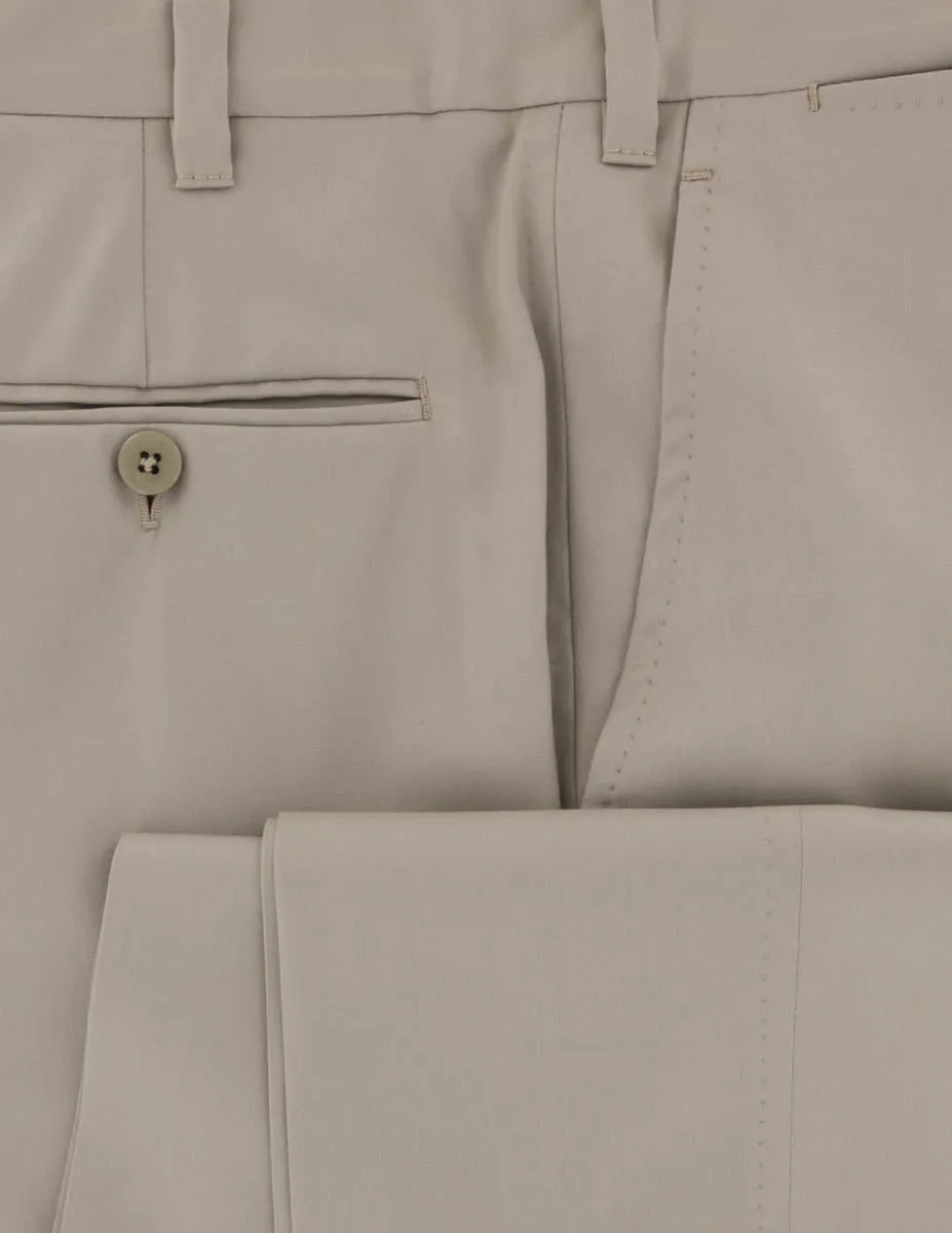 Fiori Di Lusso Beige Pants