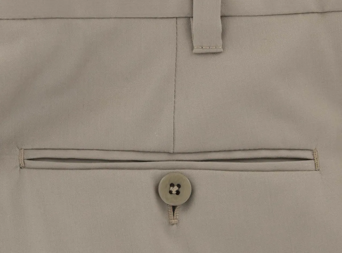 Fiori Di Lusso Beige Pants