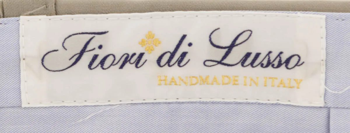 Fiori Di Lusso Beige Pants