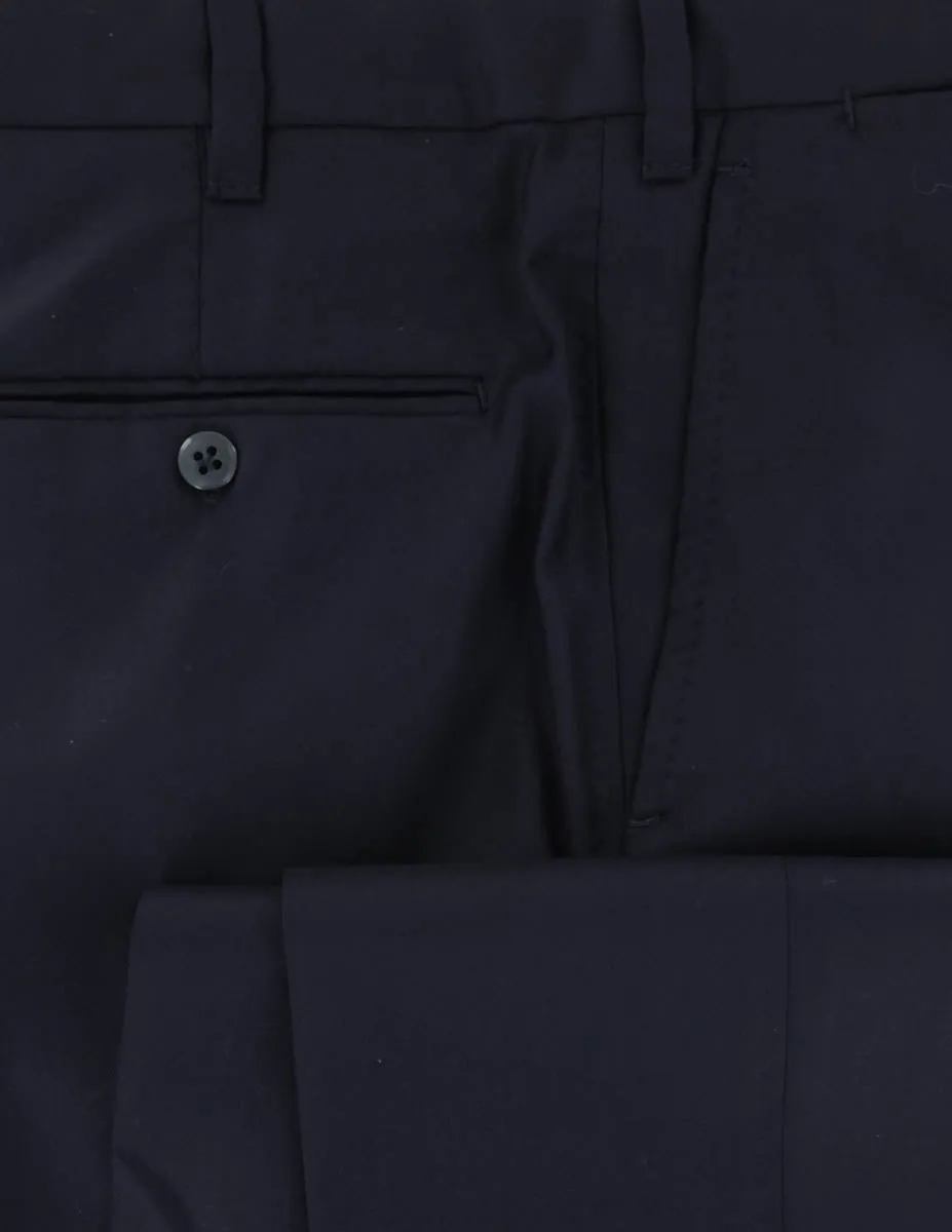 Fiori Di Lusso Navy Blue Pants