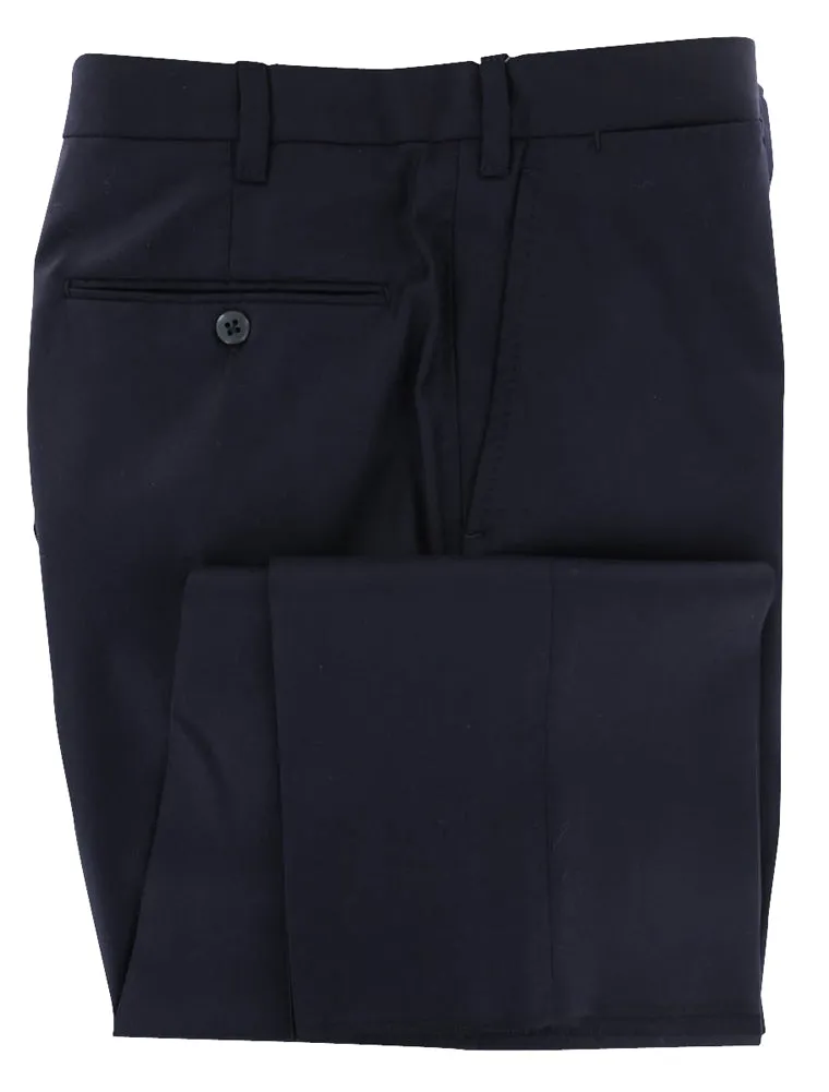 Fiori Di Lusso Navy Blue Pants